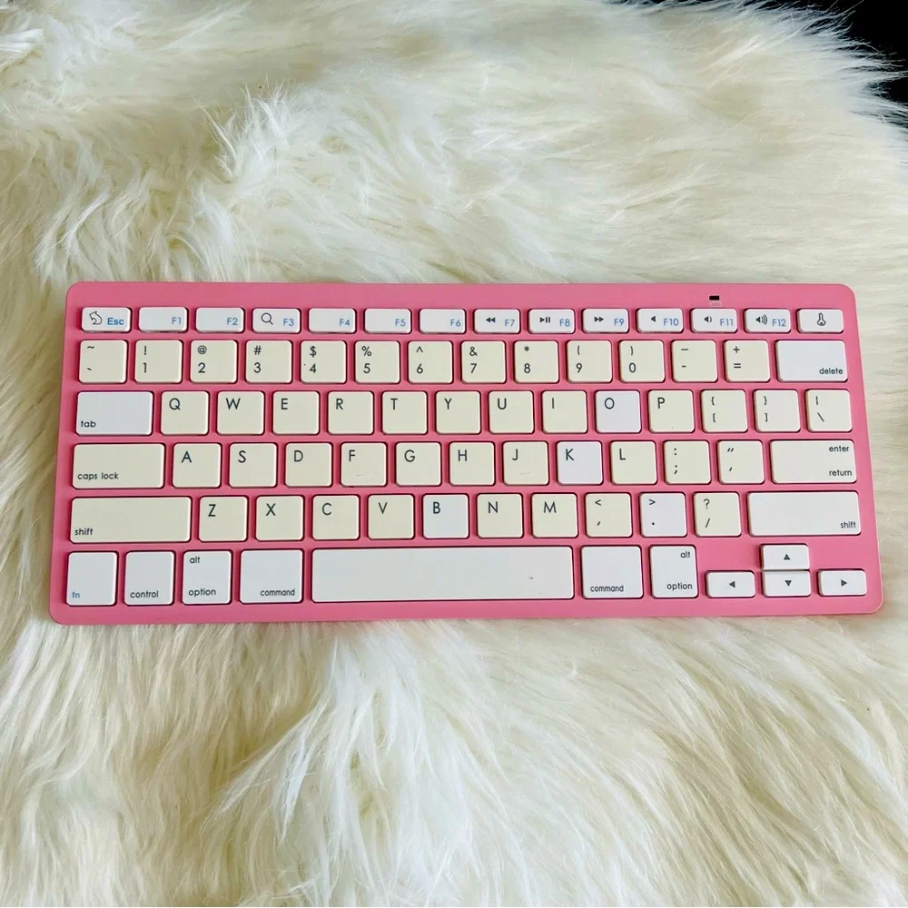 ROCKSOUL- BK 101 Bluetooth wireless keyboard Pink BK-101001PW for IOS or android